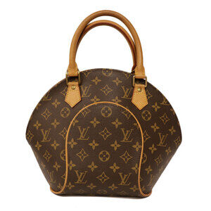 Louis Vuitton Ellipse Monogram Canvas Handbag Brown